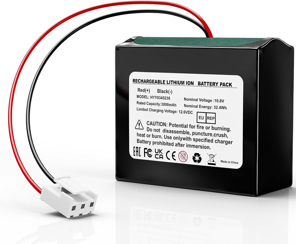3000mAh Vervangende Batterij compatibel met Scuba SE Poolrobot