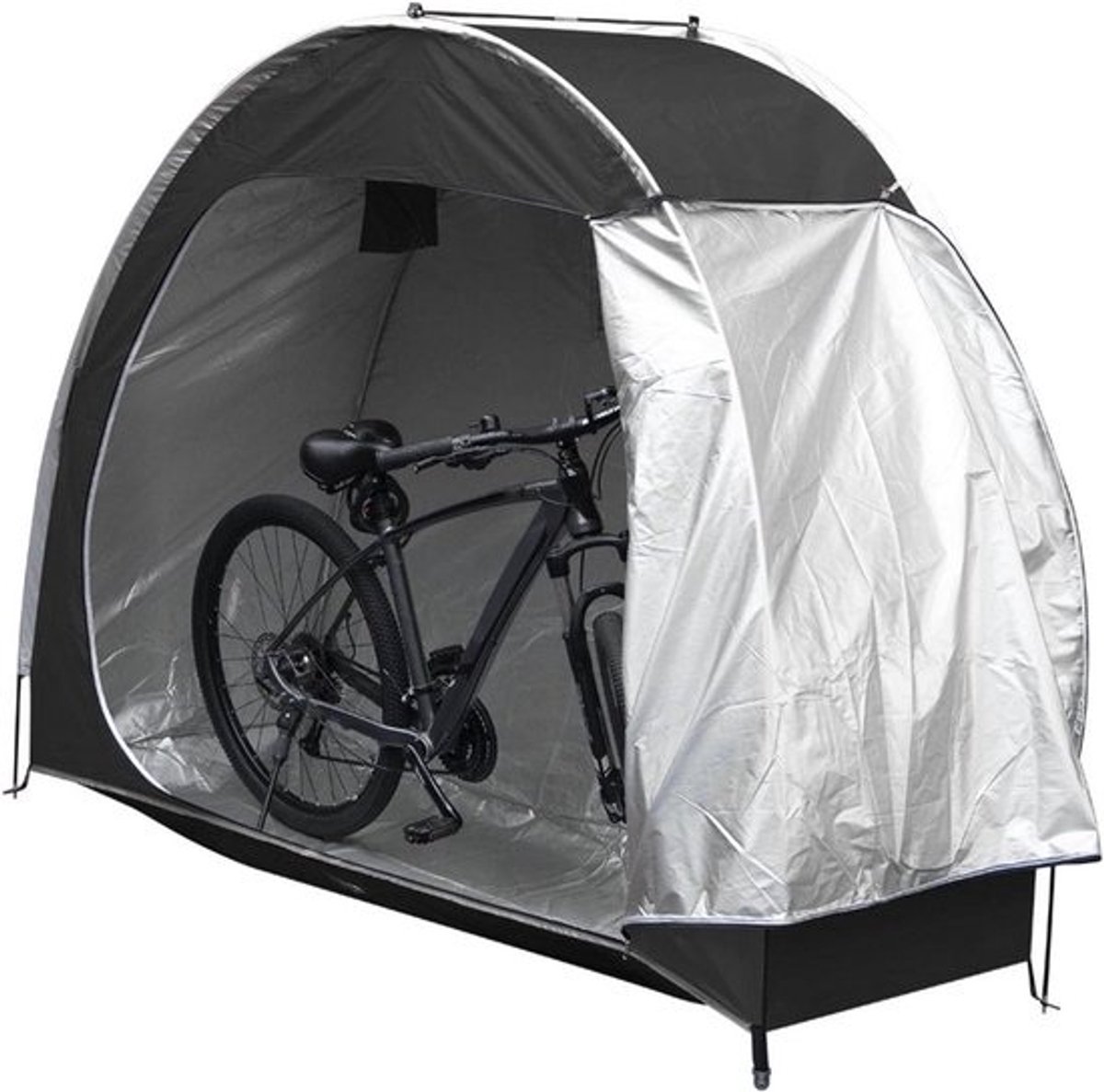 Draagbare fietshoes en opslagtent van 210D Oxford stof - Waterdicht voor fiets, motor en tuingereedschap
