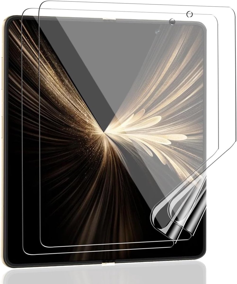 Displaybeschermfolie voor Honor Magic V5, 2 stuks Flexibele TPU Film [ Niet van Glas], krasbestendige HD Film voor Honor Magic V5