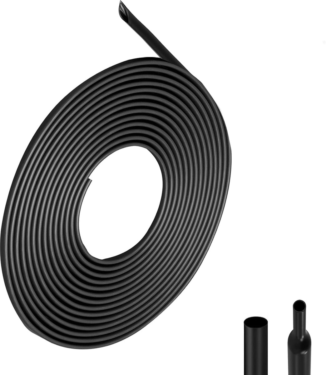 Heat Shrink Tubing with Glue 4:1 Ø4mm & 4m Length, Waterproof Heat Shrink Tubing, Waterproof and Insulating, Heat - ShopVlot
