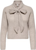 ONLY - ONLKAPPA LS BOW HIGHNECK KNT Dames Trui