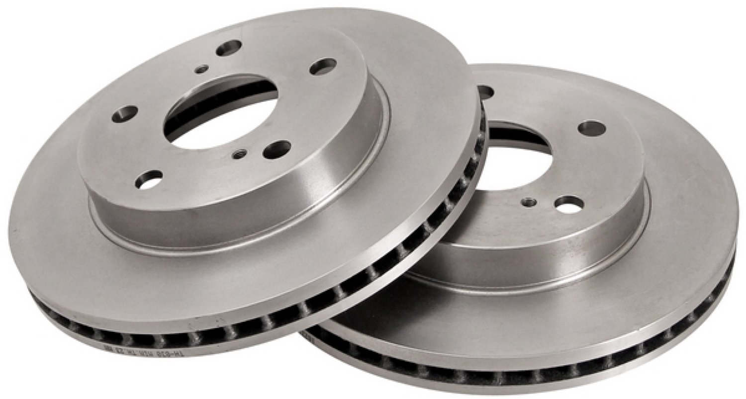 A.B.S. 16231 Remschijven voor, set van 2 - Chrysler Grand Voyager, Voyager - 255 mm - geventileerd