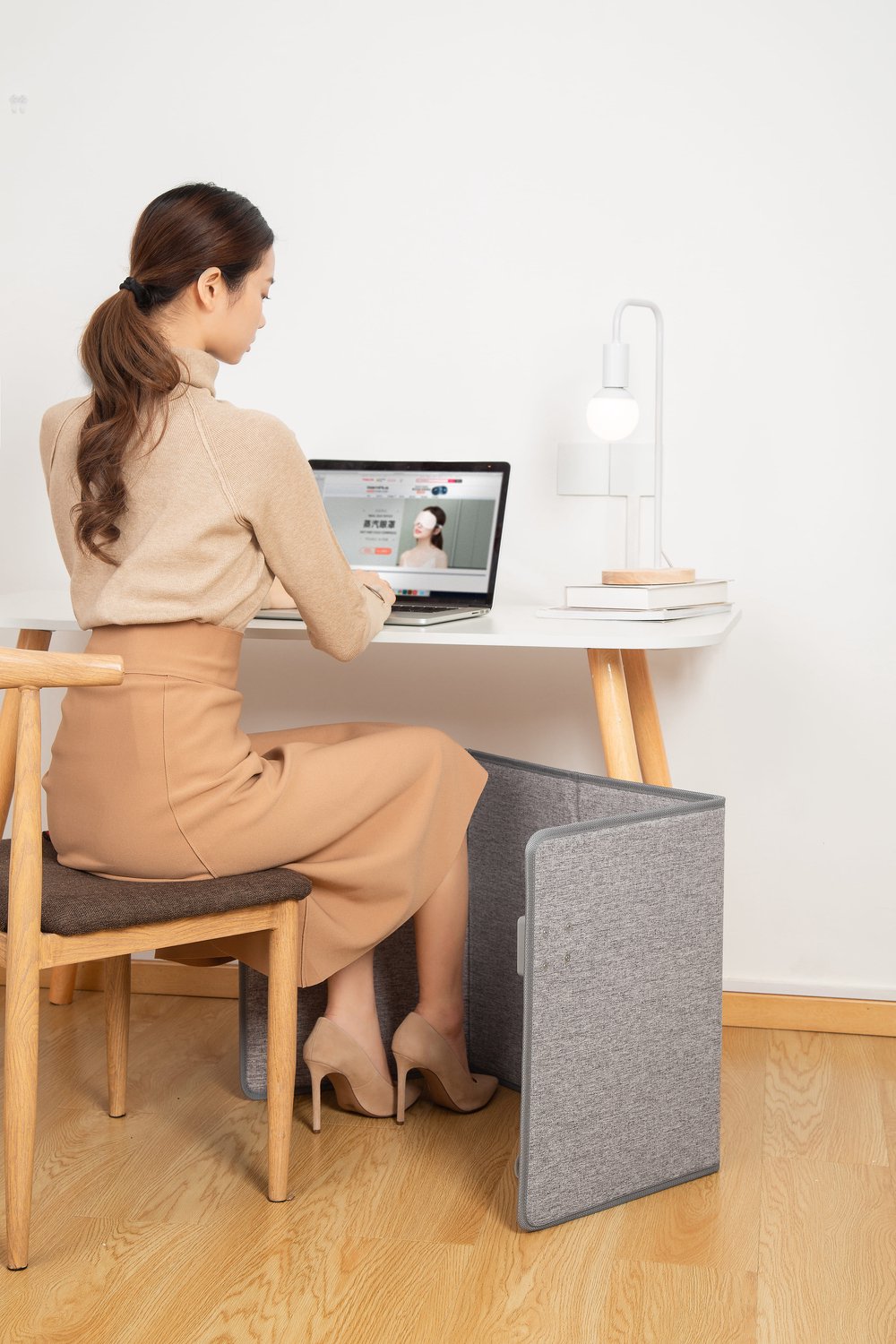 Opvouwbare - Infrarood verwarming paneel XL 130cm x 50cm - 200W Portable warmer – foto 4
