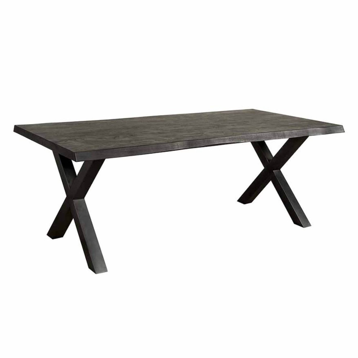 Tower Living Eettafel Xara - Rechthoek Zwart Hout - 260x100x78cm