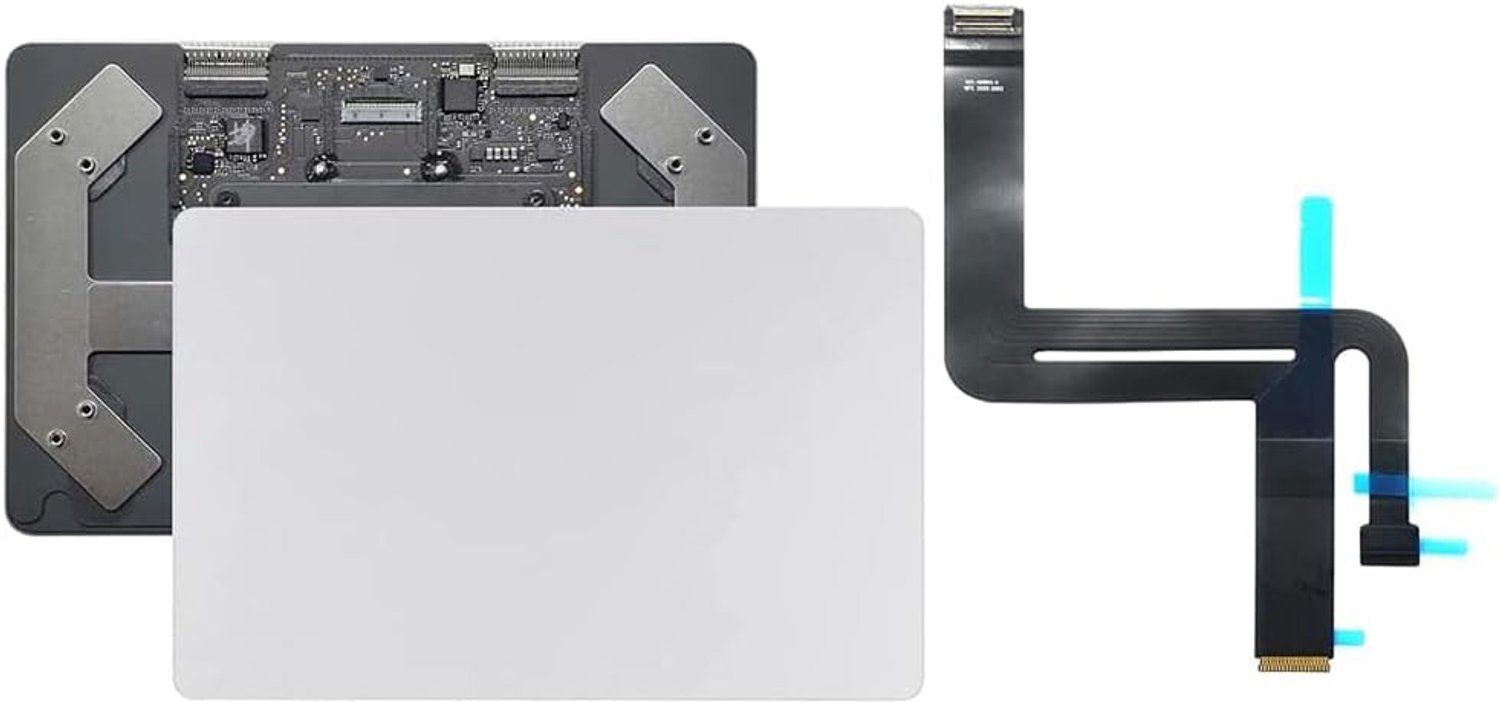 Vervangend touchpad trackpad 13 inch - met kabel - zilver - ideaal voor MacBook Air 2020 - Vemera
