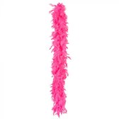 Boland - Verenboa 50 g neonroze Roze - Volwassenen - Unisex - Showgirl - Glitter and Glamour