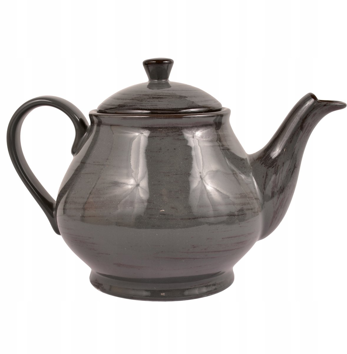 Porseleinen Theepot Bogucice Onyx 1100 ml - Stijlvol & Functioneel