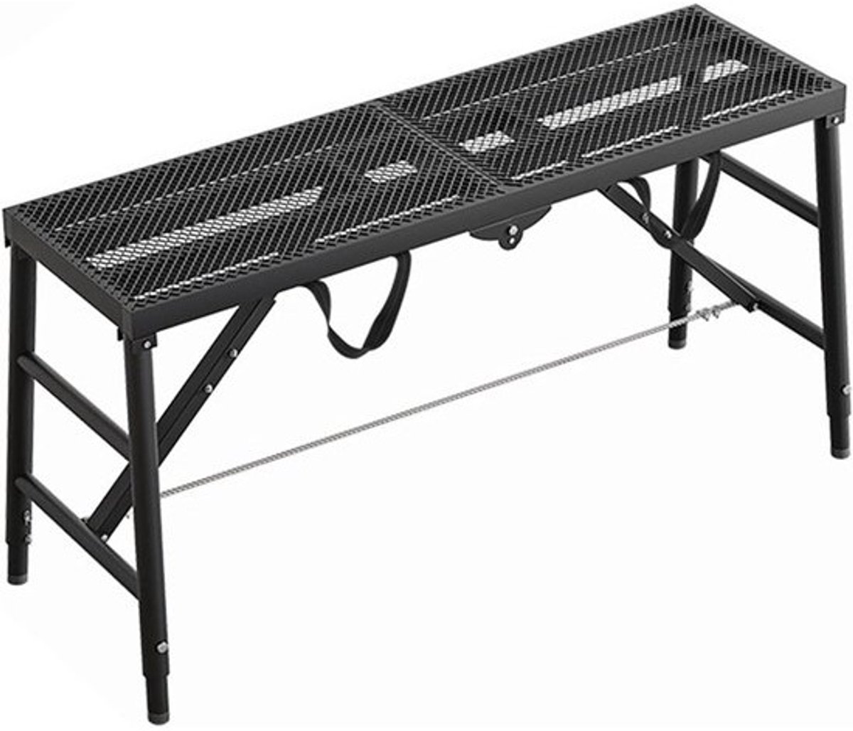 Draagbare steigerladder - Met verstelbaar werkplatform - Antislapladder - Voor multifunctioneel gebruik