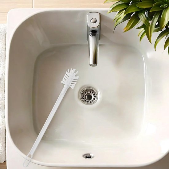 3 Stuks Delige Kleine Keukenreinigingsborstels met Zachte Haren Ergonomische Handgrepen voor Blenders Sapcentrifuges Flessen Efficiënt Krasvrij Schoonmaken van Smalle Ruimtes — afbeelding 5