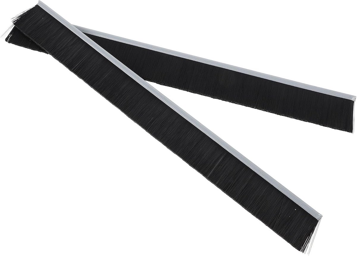 2 Stuks Nylon Brievenbus Borstelstrook Weerbestendige Afdichtingsborstel tegen Tocht Regen Isolerende Mailbox Sealing Brush voor Privacy Bescherming van Post