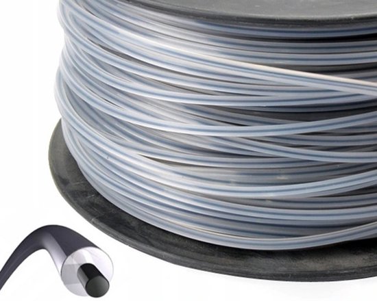 100 m / rol / 2,4 mm snijdraad met harde kern voor Fuxtec, Einhell en Stihl-grasmaaiers en bosmaaiers — afbeelding 2