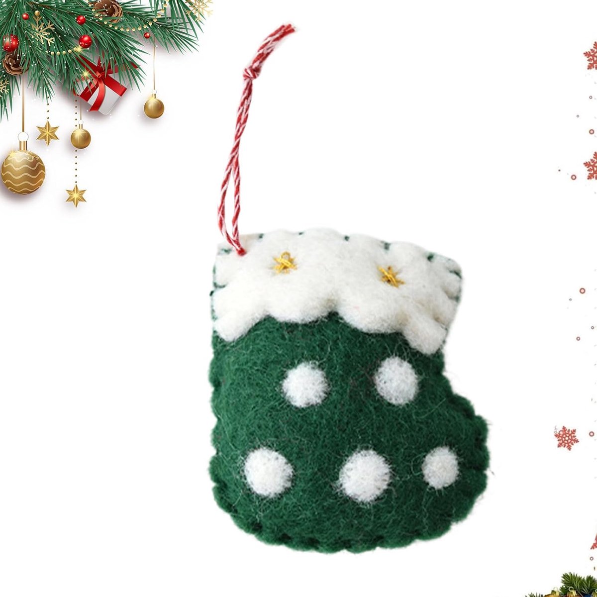 Vilt Versiering Kerstfeest Decoratie