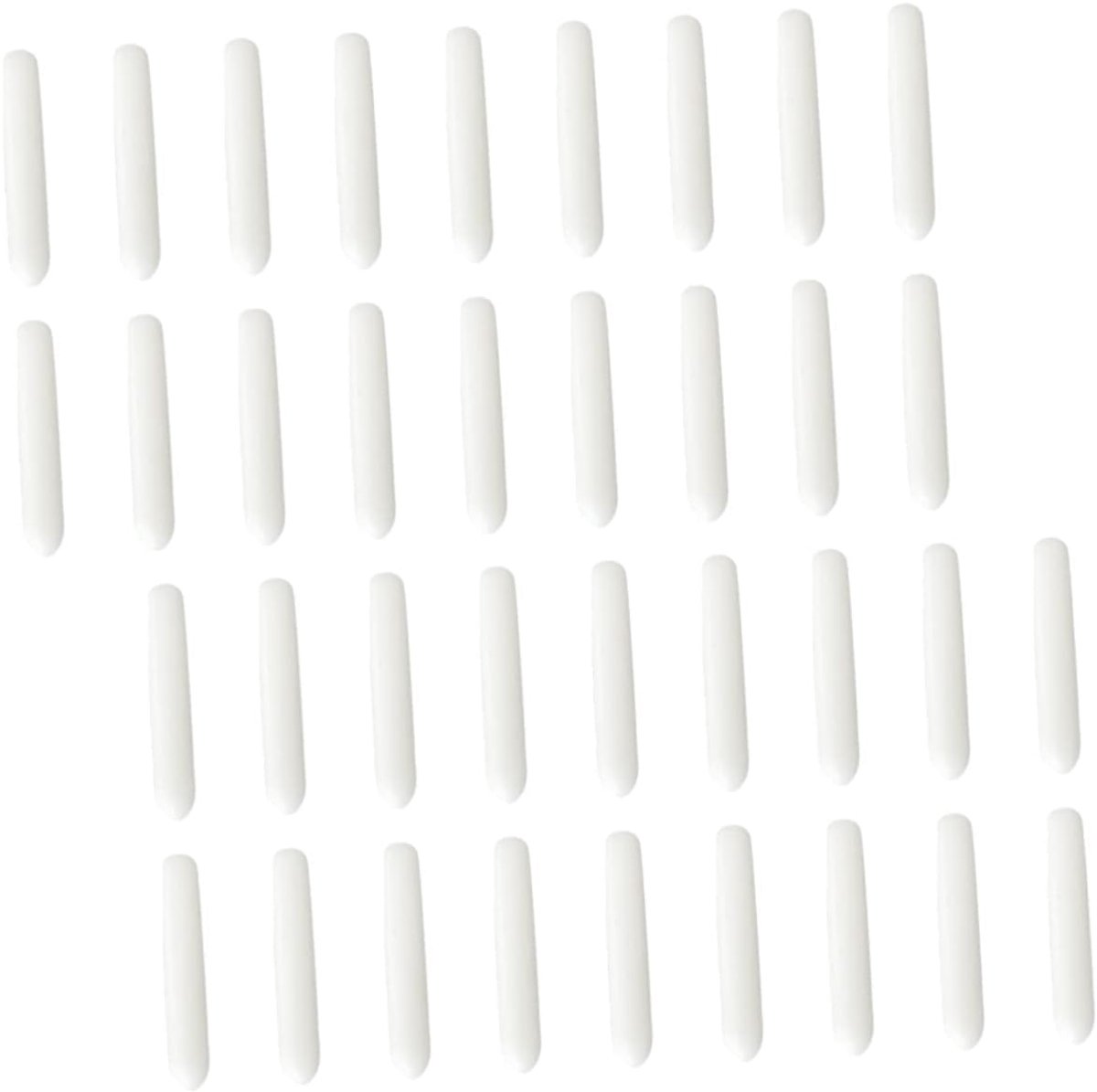 500stuks Flexibele Rubber Eindkapjes Beschermende Schroefdoppen Voor Draadplanken Universele Rond Eindkapjes Lichtgewicht Gemakkelijk Gebruik