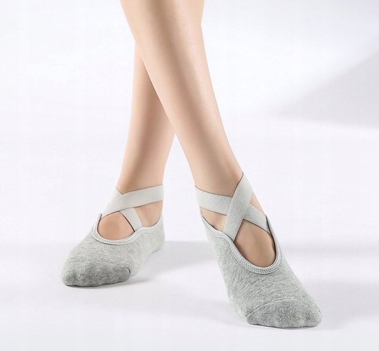 Antislip Sokken Dames voor Yoga, Pilates & Dans - Maat 36-39 — afbeelding 3