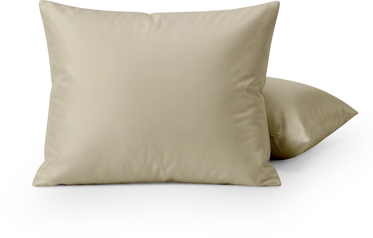 HappyBed Kussenslopen Taupe 80x80 cm - Kussensloop set 2 stuks - 100% - Ultieme slaapcomfort