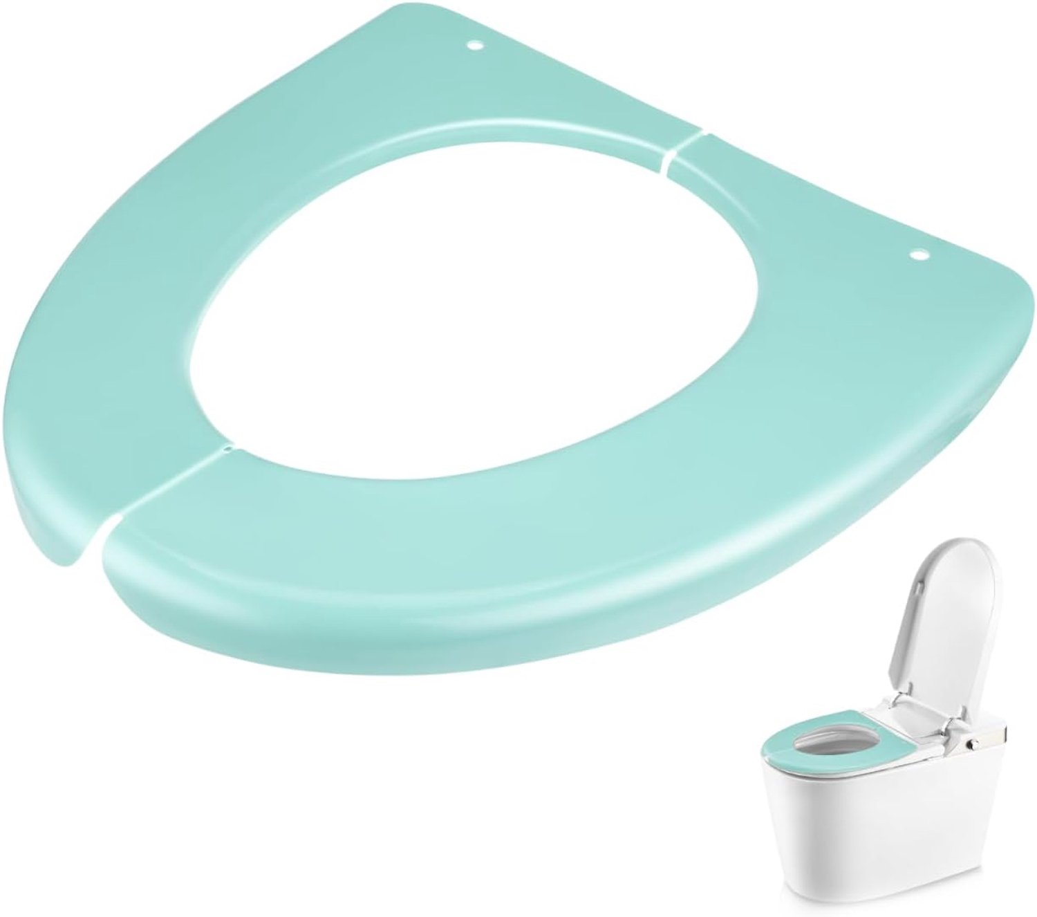 Opvouwbare toiletbril - geschikt voor standaard toiletten - lichtgewicht en comfortabel - ServiceTopper