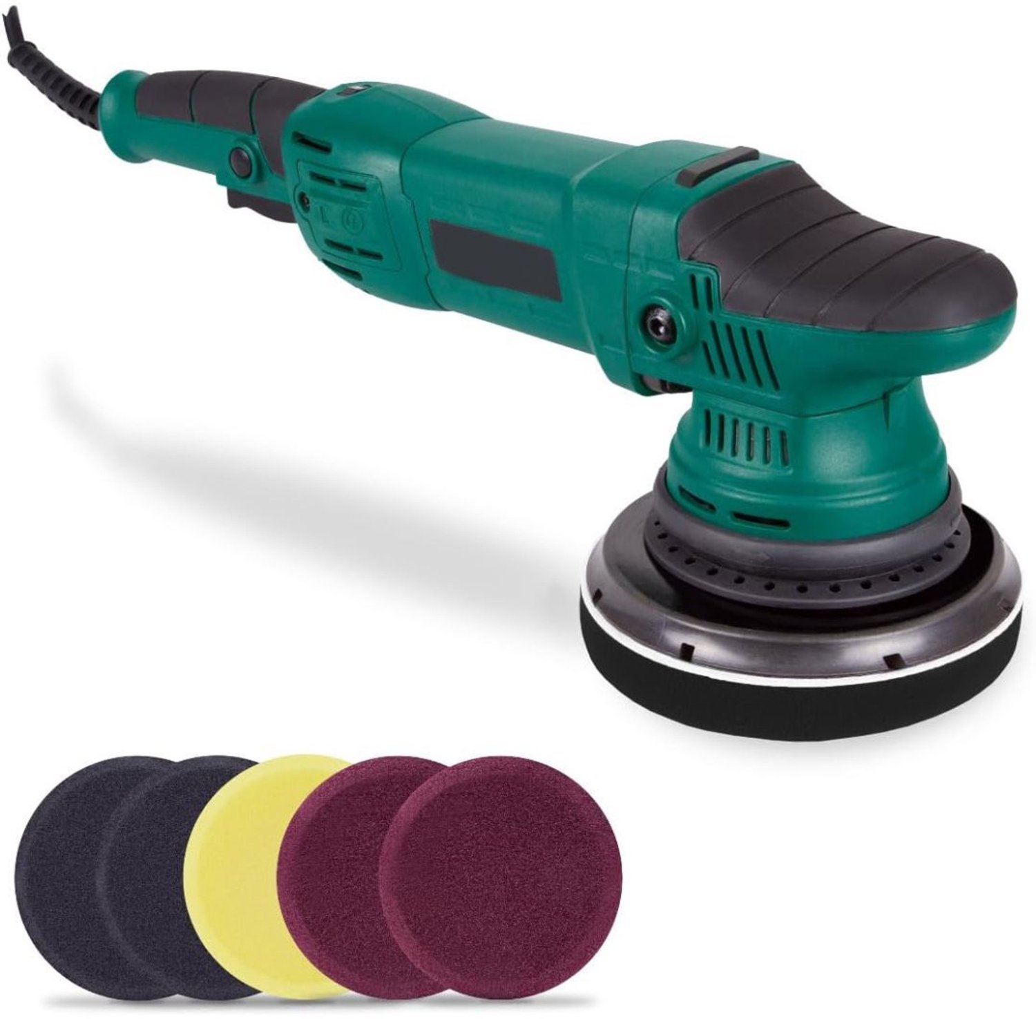 Zolvano® Poetsmachine Auto - Polijstmachine - Schuurmachine-Groen