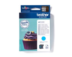 Brother LC123C - Inktcartridge - Cyaan