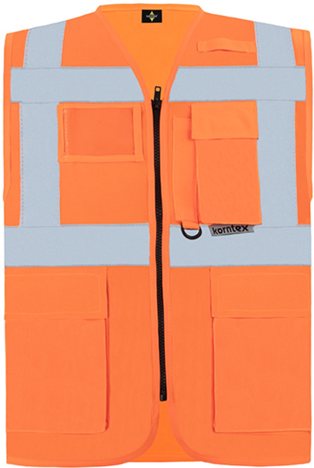 Korntex Executive Multifunctional Safety Vest Berlin KX802 - Signal Orange - XL