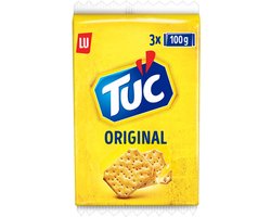 Lu | Tuc Crackers Naturel | 3 x 100 gram | 2x