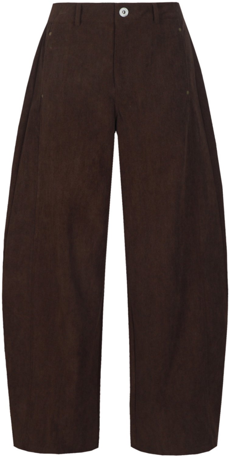 Fluresk Broek Yane Pants 26wzf33 Dark Chocolate Dames Maat - W40