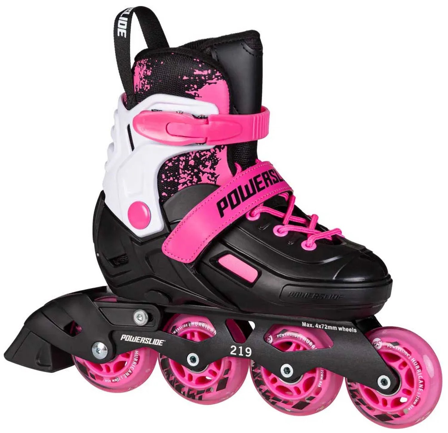 Powerslide Khaan Magic Adjustable Junior Skates Meisje Roze