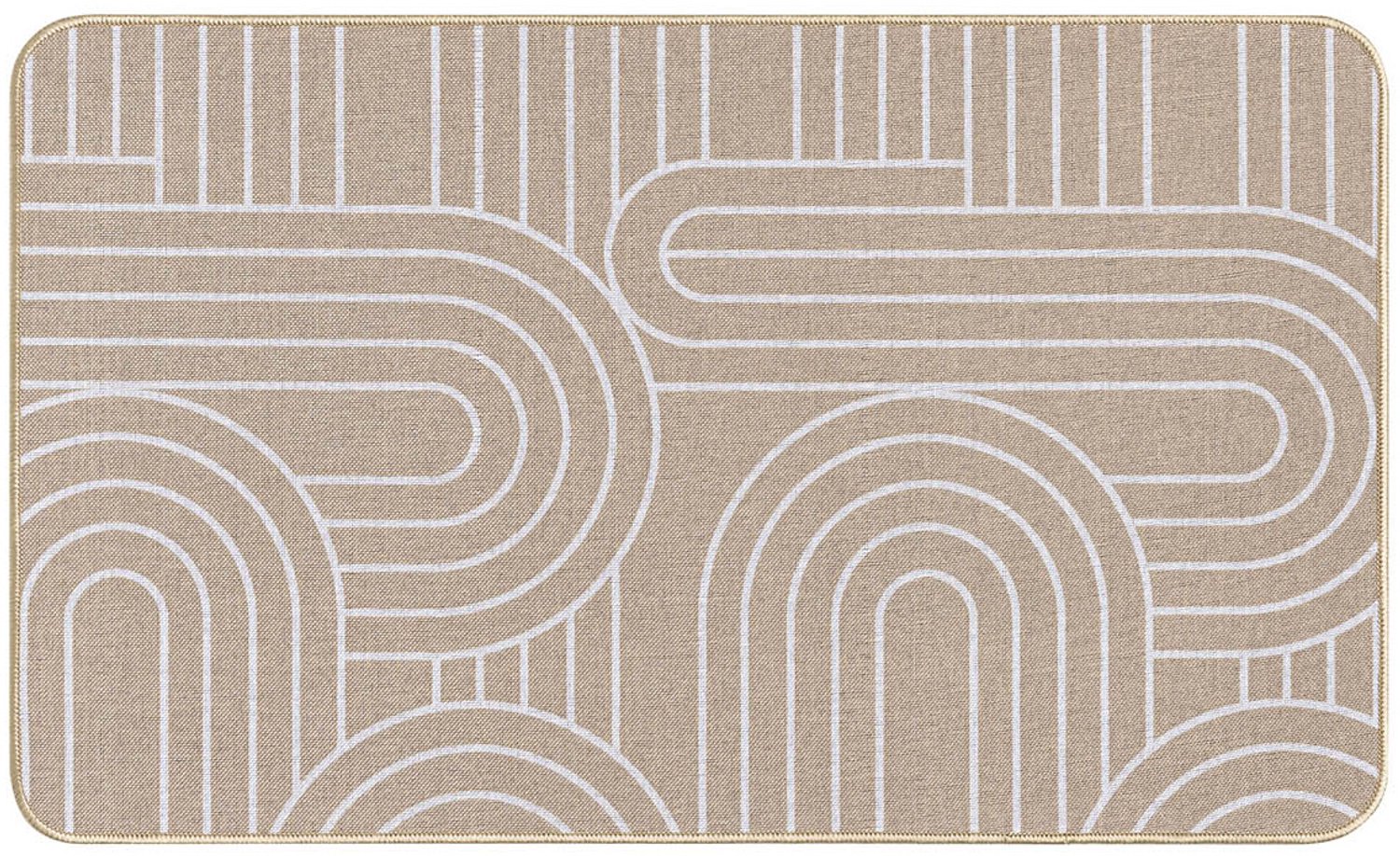 Douceur d'intérieur - Geweven vloerkleed met patroon, 45 x 75 cm, MODUL