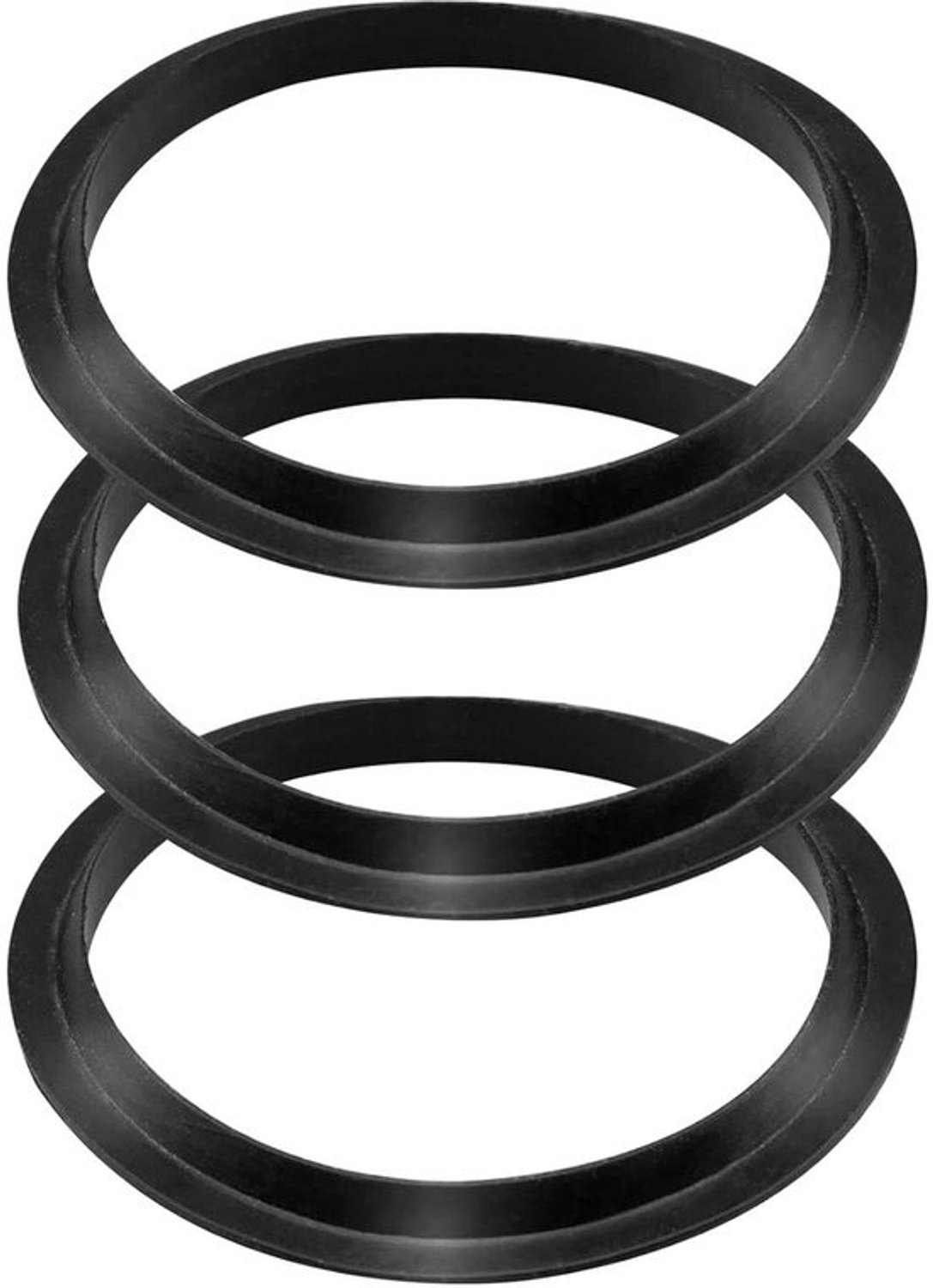 Reserveafdichtingen - Ventielafdichtingsset - Lekkage tegengaan - Rubberen uitvoering - 3 stuks 39 mm - Zwart