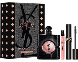 Y.S.L. Black Opium 90ml Edp + 10ml Edp Spray + Mascara Lash Clash 9ml Geschenkset