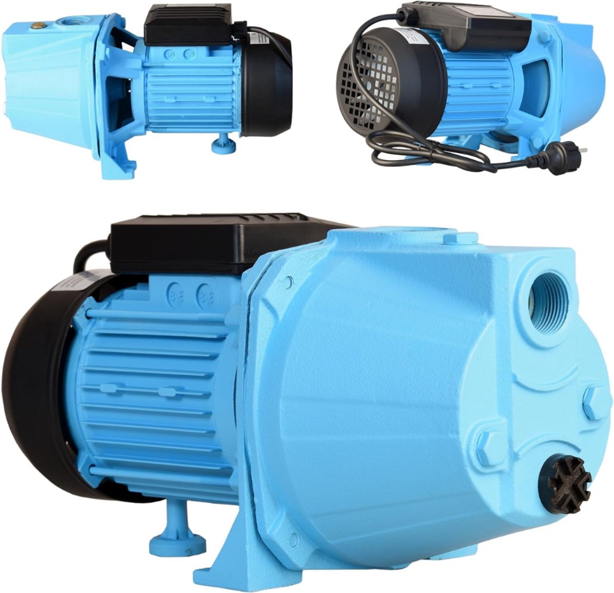 ZRNS® Hydrofoorpomp - Beregeningspomp - Besproeiingspomp - Voor Gazon en Tuin - 1100 W - 3600 l/u