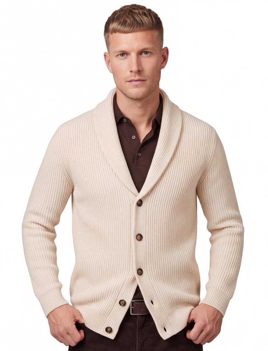 Profuomo vest creme