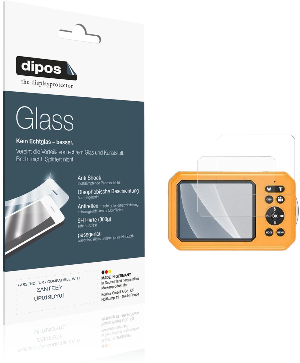 dipos – 2x Matte Pantserfolie geschikt voor ZANTEEY UP019DY01 | 9H Screenprotector