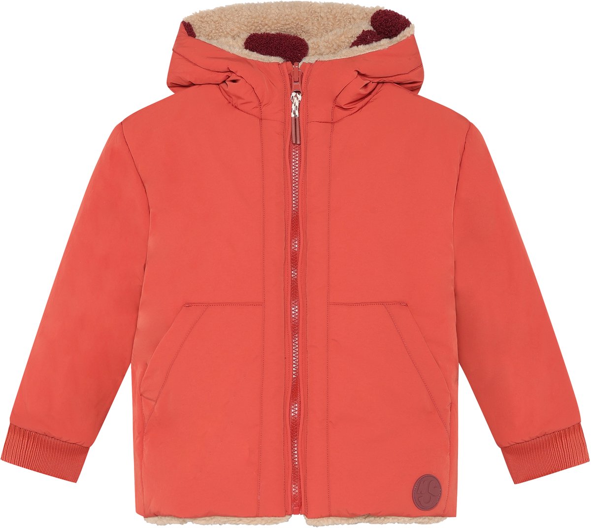 Noppies Jas - Reversible - Dusty Cedar - Maat 134