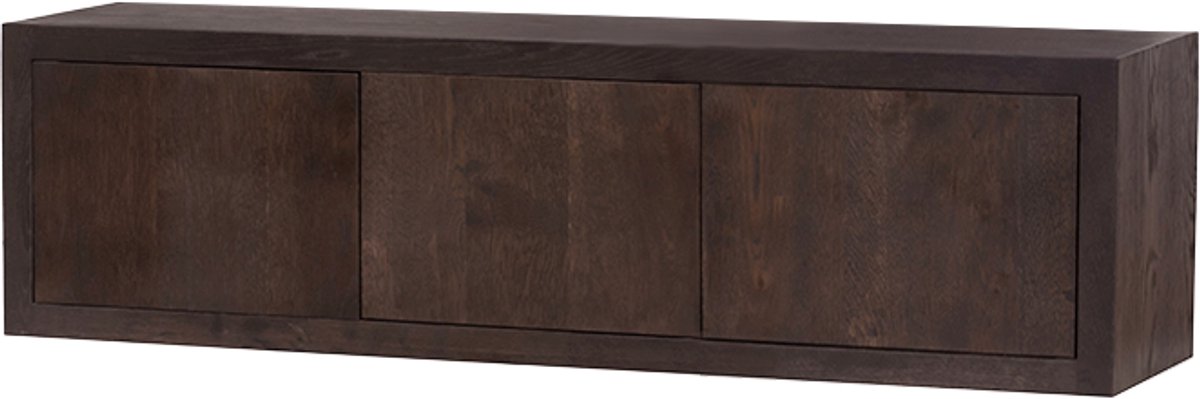 Tower Living Mincio TV cabinet hanging 3 drs 176x37x45 Bruin