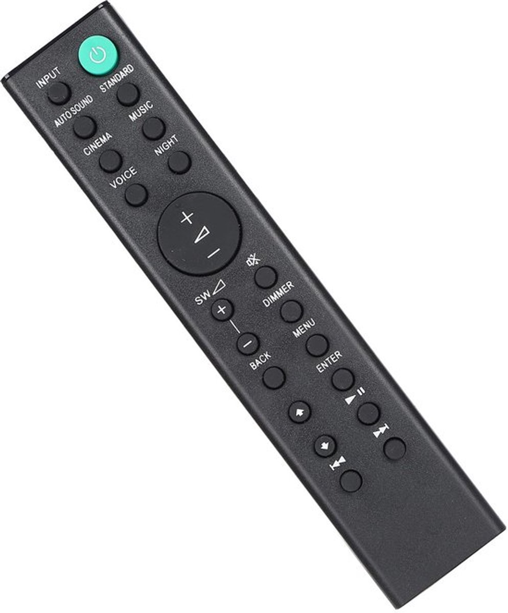 Jhubersproducts - Rmt-ah412u Soundbar - Vervangende Afstandsbediening - Compact