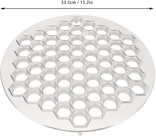 Dumplingmaker - 61 gaten - Aluminium — afbeelding 5
