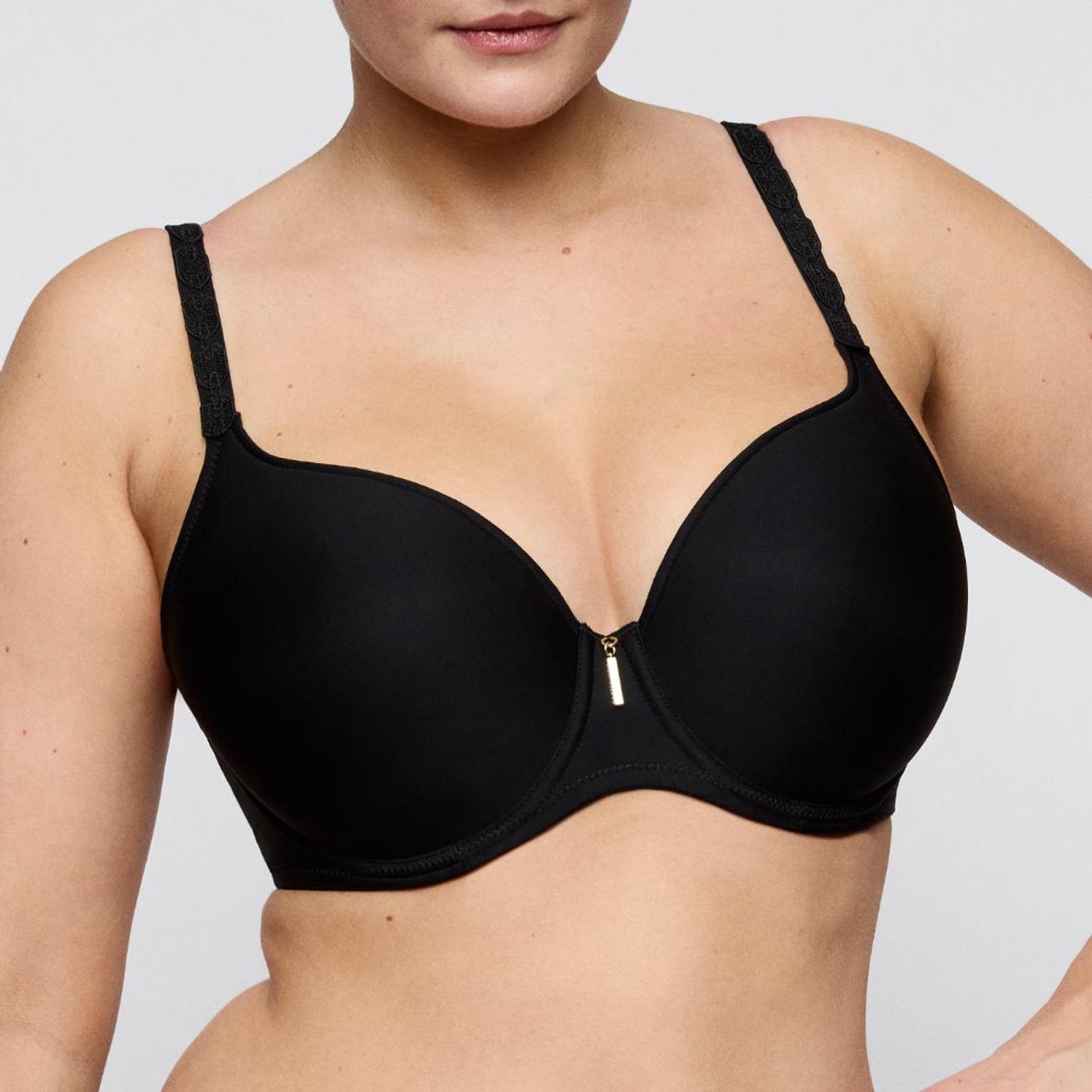 PrimaDonna Twist Twixie Voorgevormde Beugel Bh 0242530 Zwart - maat EU 90E / FR