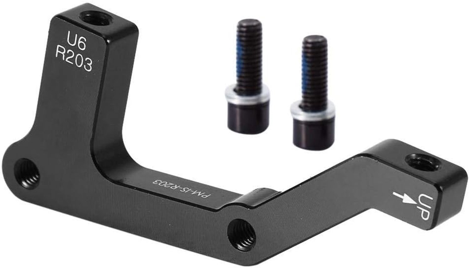 Dilwe Bicycle Brake Adapter, Universal Disc Brake Mount Adapter, 203mm Rear Front Caliper, Bicycle Brake Adapter - ShopVlot