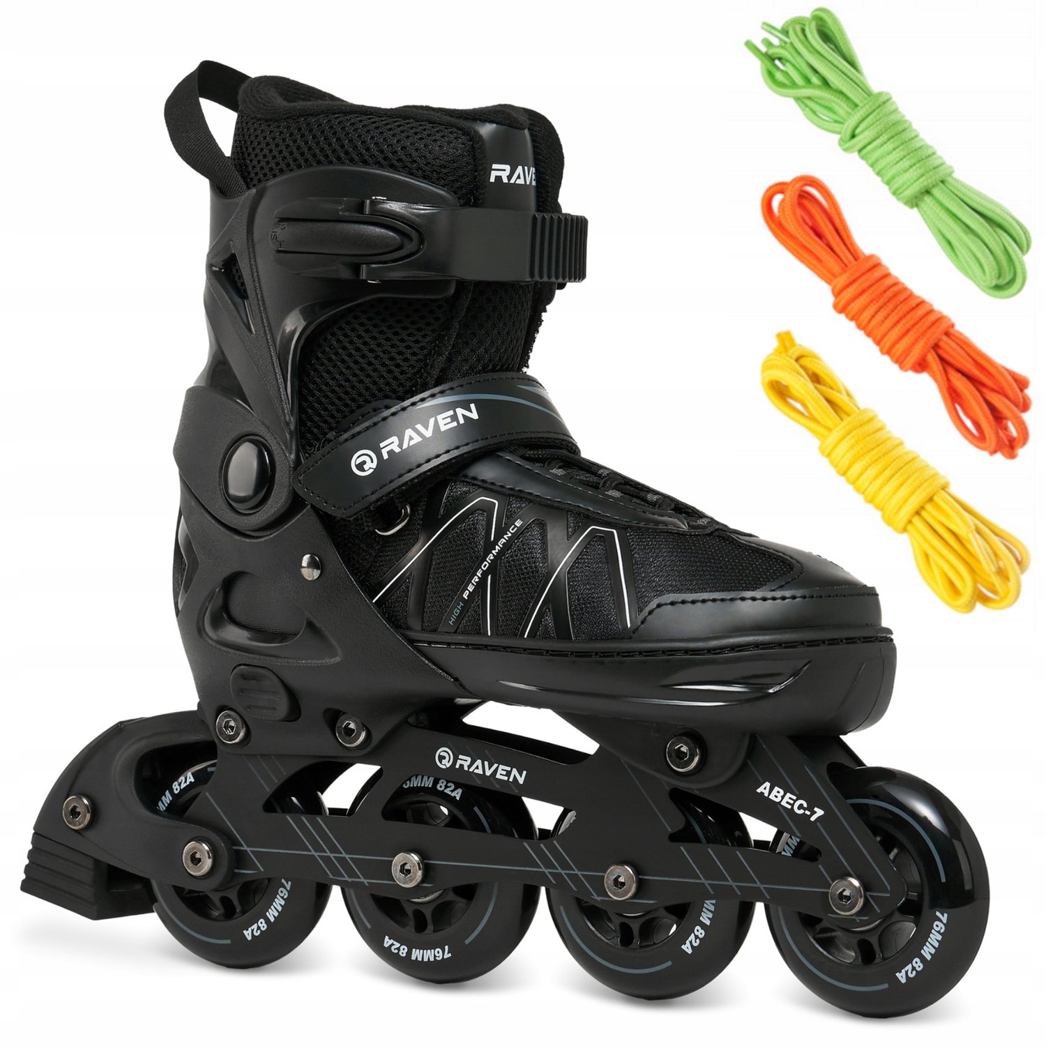 RAVEN Expert Inline Skates Verstelbaar met Extra Veters