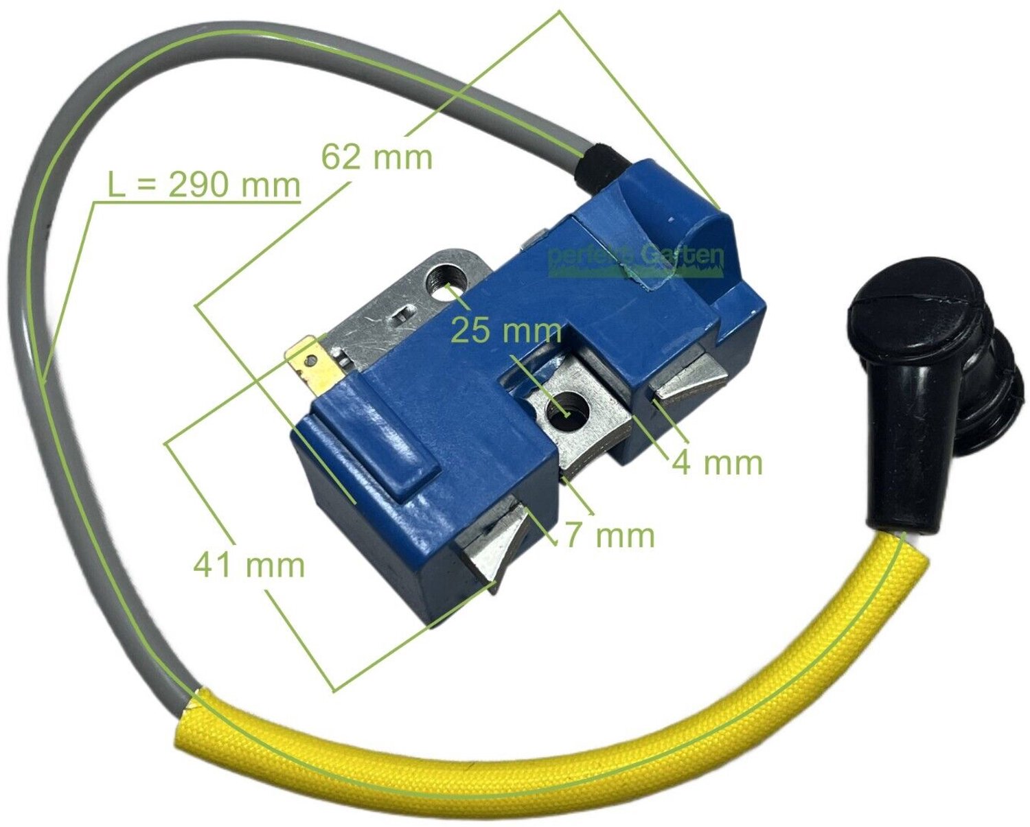 bobine voor Makita DCS-410, DFCS-411, DE 3435, 4040, MDE 336, 400, 3440 / 028142021