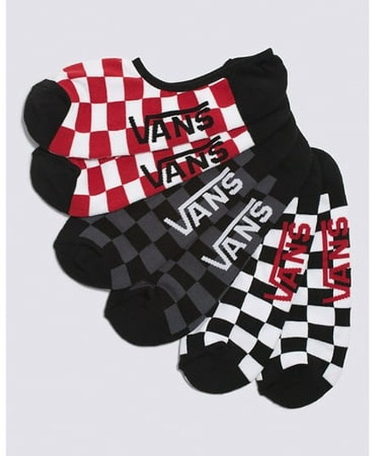 Vans Classic Onzichtbare Sokken 3 Paren Veelkleurig 1/2-42 Man Wit