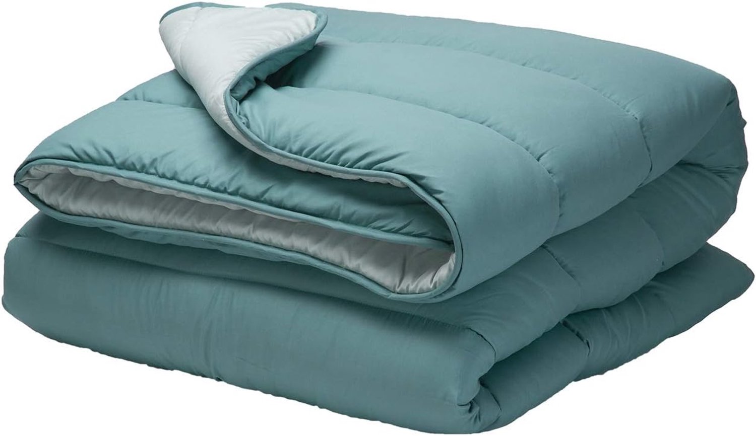 QEVA Dekbed - Dekbed zonder Overtrek - Warmtedeken - Groen - 180cm x220cm x 3cm