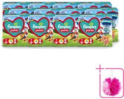 12 x Pampers – Luierbroekjes – Pants Paw Patrol Maat 4 – 72 Luiers - Bulkverpakking - Baby luier - Douchemop - Luierbroek