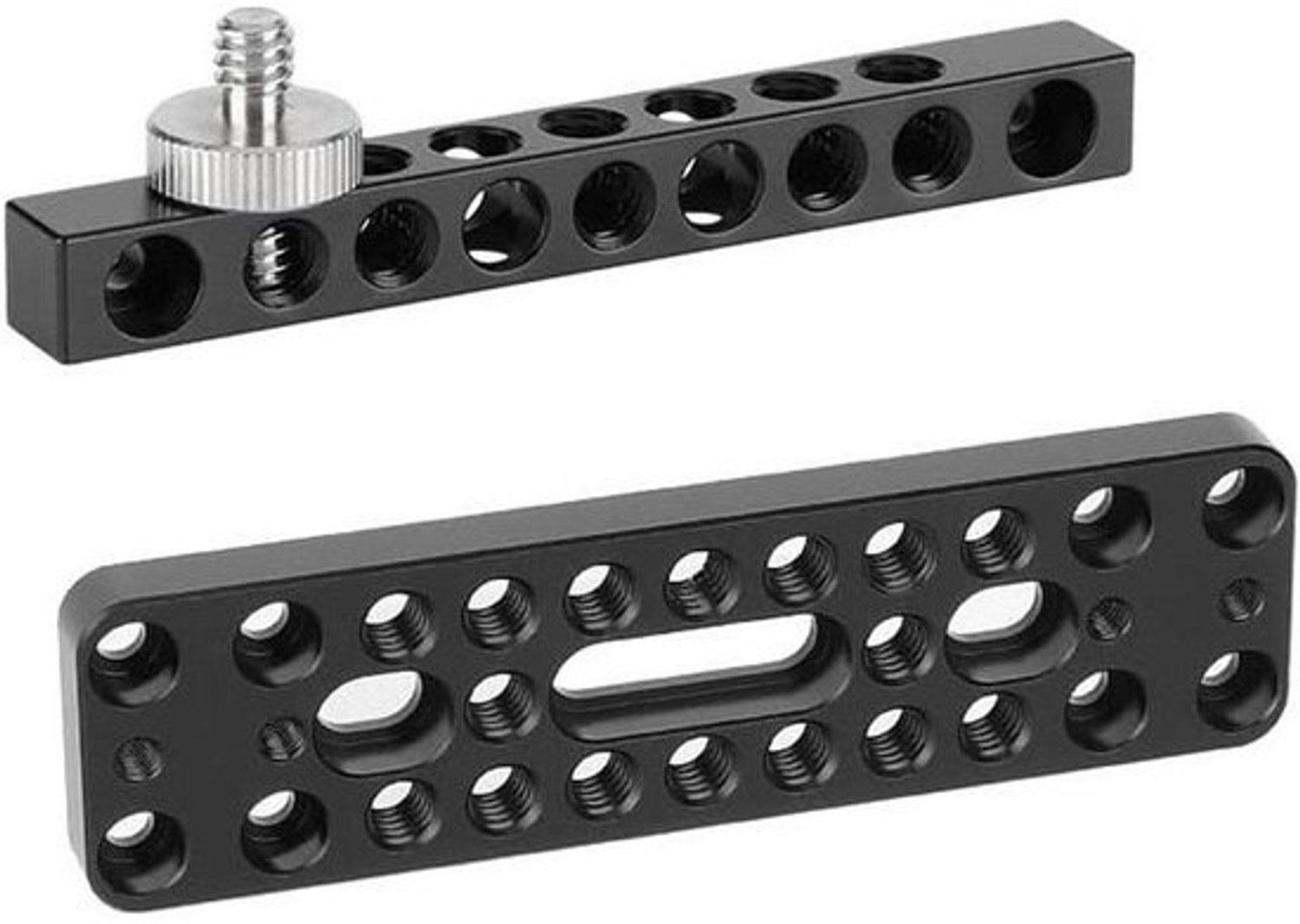 VESA Plaat - Kaasplaat Adapter - TV Beugel Montagen - 75mm & 100mm Compatibel - 75 mm - Zwart