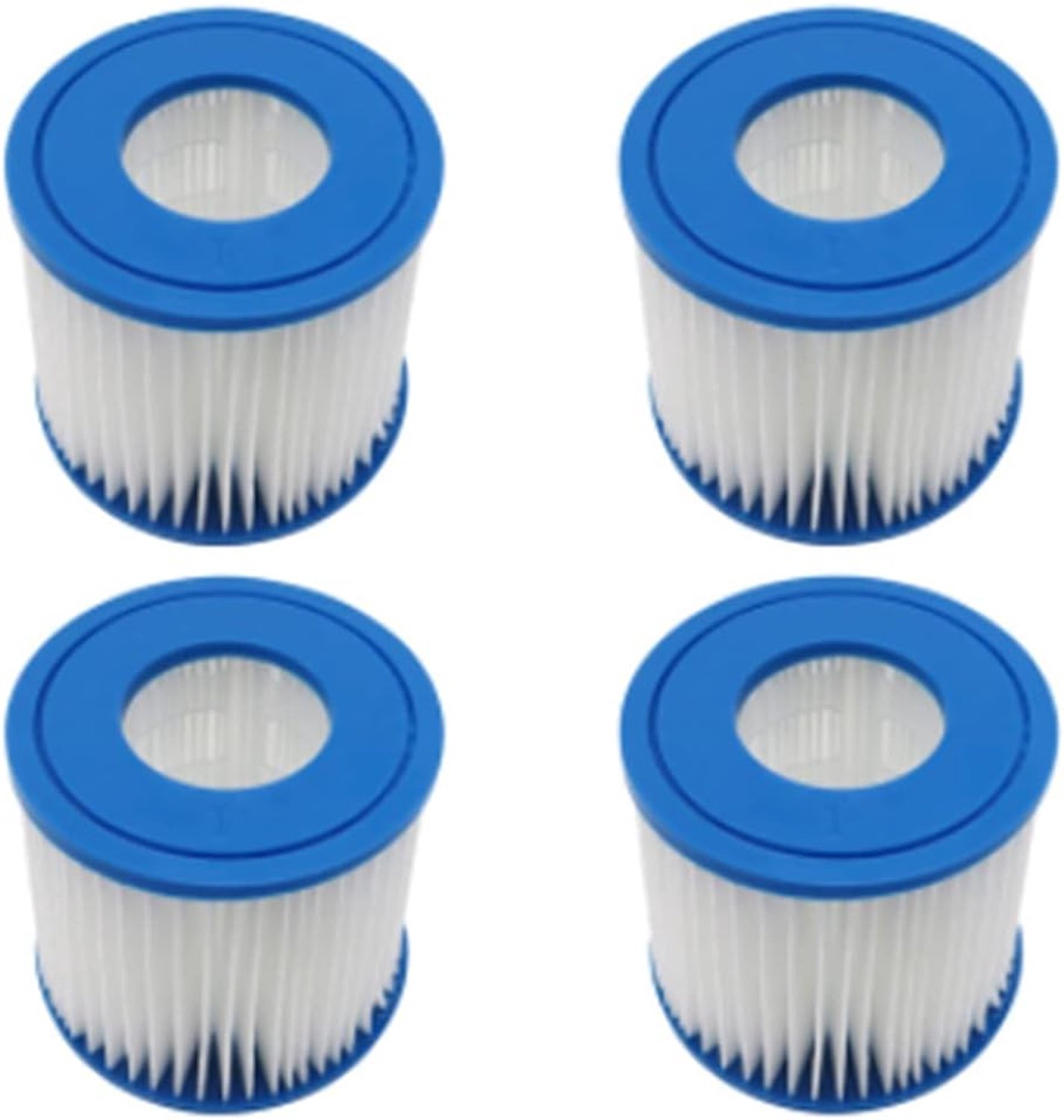 WuYan Replacement Filter Cartridge Compatible with Best-way 58381 Filter Pump, 4 Pack Pool Filters for Miami Vegas - ShopVlot