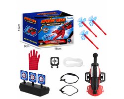 ZaniQ® Web Shooter met Target - Speelgoed voor Jongens & Meisjes - Spelletjes voor Kinderen - Superhelden Kostuum Kind Buitenspeelgoed - Gebasseerd op Spiderman - Alternatief Kinderspeelgoed 3 4 5 6 8 10 + Jaar - Buitenspel Kinderen - Cadeau