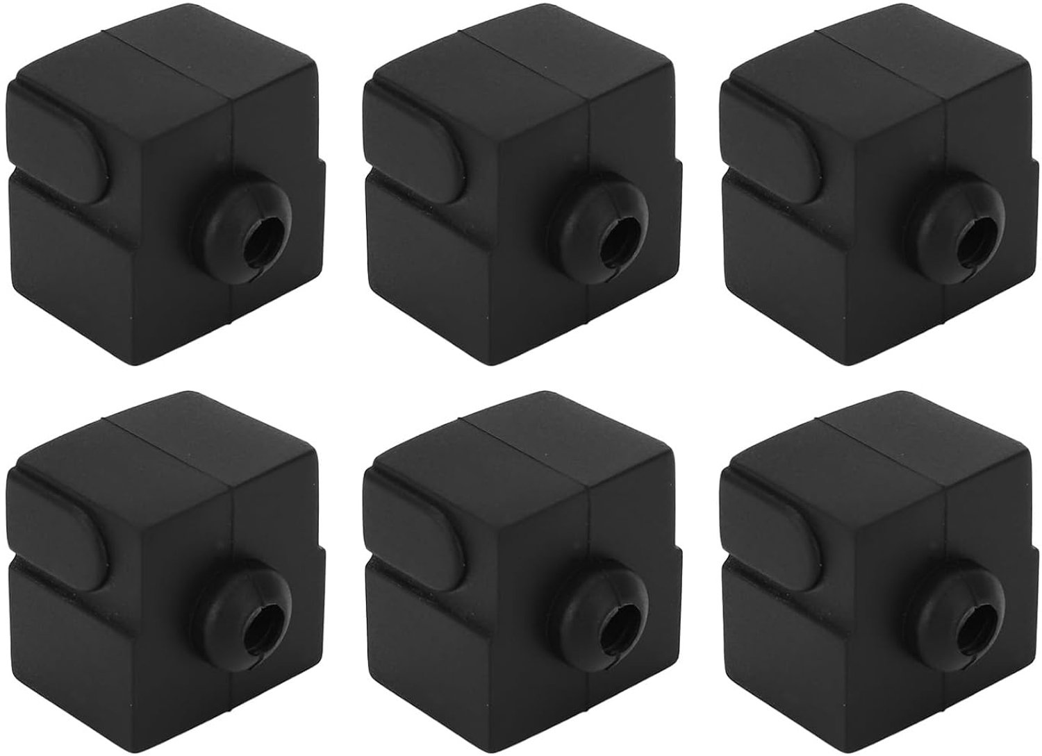 Silicone covers voor Ender 3 V3 SE - 6 stuks - vlamvertragend materiaal - optimale temperatuurbeheersing - ShopVlot