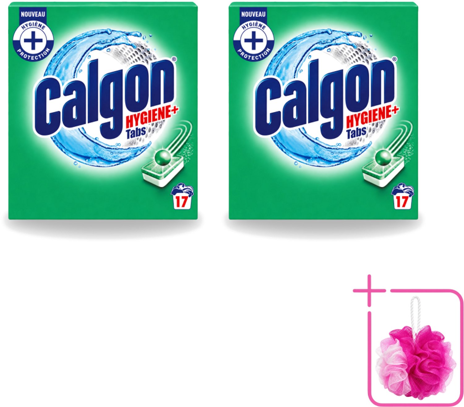 2 x Calgon - Ontkalkingsmiddel - 221 g - 17 Capsules - Bulkverpakking - Ontkalken wasmachine - Douchemop - Kalkaanslag