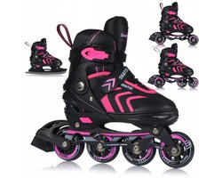 Verstelbare 4-in-1 Schaatsen/Skeelers/Rolschaatsen - Maat L (39-43)
