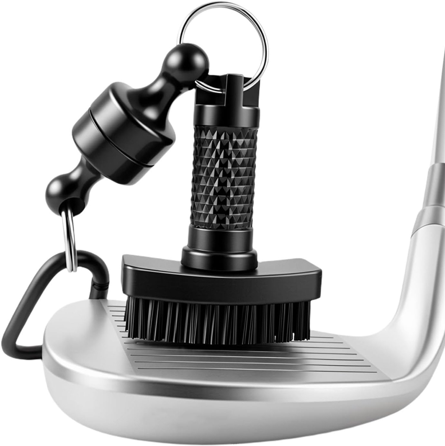 golfborstel - compacte mini - nylon haren - handig voor onderweg - Homevero